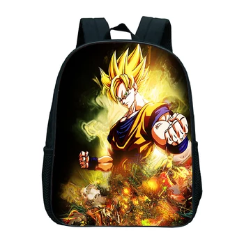 

Dragon Ball Goku Kindergarten Bag Kids School Bag Children's Backpack Anime Bag School Shoulders Bag Fashion Accessory