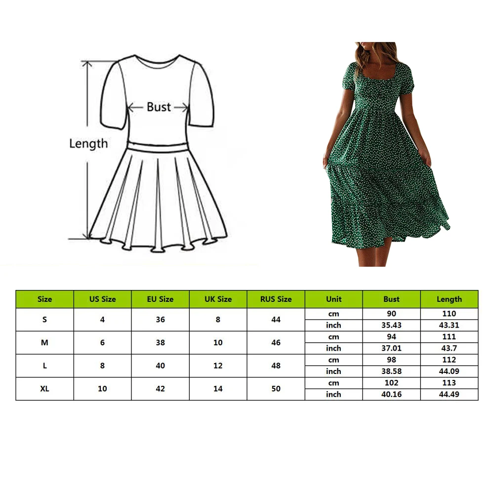 2020 Women Summer Dress Women Casual Bohemian Short Sleeve Square Neck Wrap Boho Maxi Dress Female Vestidos Plus Size Robe