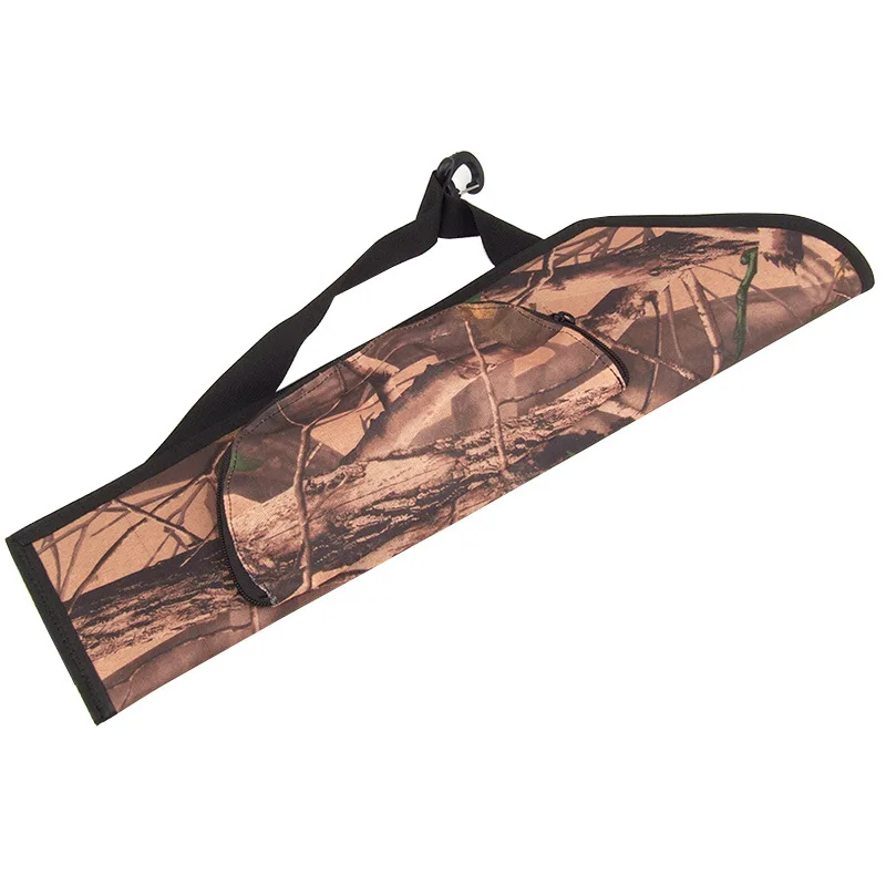 Archery competition back simple waist slung hunting bag Outdoor practice archery quiver Camouflage | Спорт и развлечения