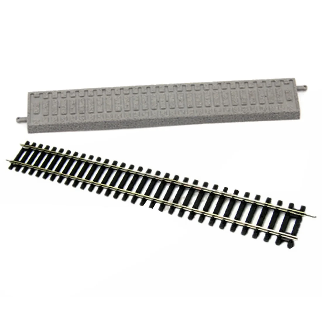 

HO Scale 1:87 231mm Straight Track with or without Roadbed Bolt Set for Train Model Model Building Kits