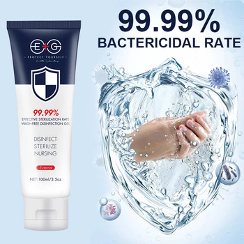

100ml Anti Bacterial Hand Sanitizer Disinfection Alcohol Hand Wash Gel Quick Dry Handgel Efficient Disposable Disinfectant Gel