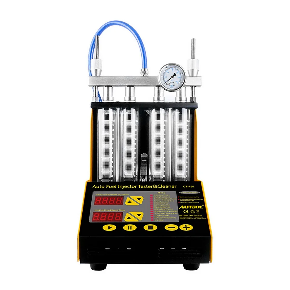 US $359.70 CT150 Car Fuel Injector Tester Cleaning Machine Injector Cleaner Test Ultrasonic Gasoline Auto Tool Kit