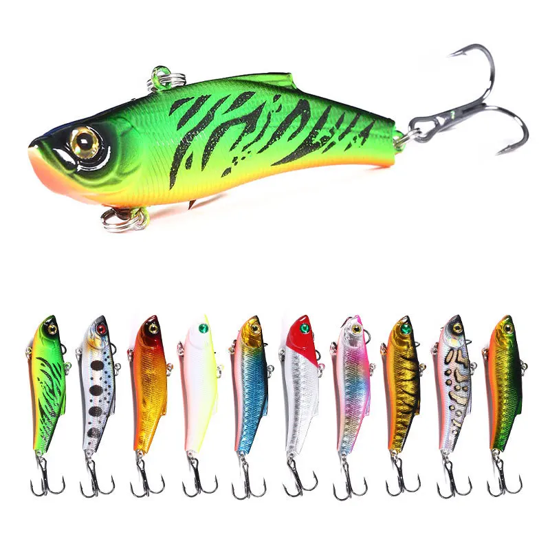 1Pcs VIB Winter Ice Sea Fishing Lures 7cm/18g Hard Artificial Bait Wobblers Trolling Carp Accessories | Спорт и развлечения