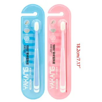 

10000 Extra Soft Bristles Toothbrush Ergonomic Handle Dental Oral Care Teeth Cleaning for Sensitive Pregnant Woman Postpartum