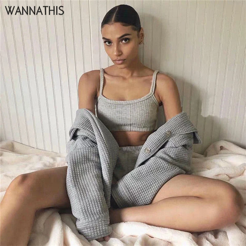 

WannaThis Gray Autumn Coat Women Jacket Cotton Pocket Warm Outerwear V-Neck Winter Casual Fashion Single Breasted 2019 Overcoat