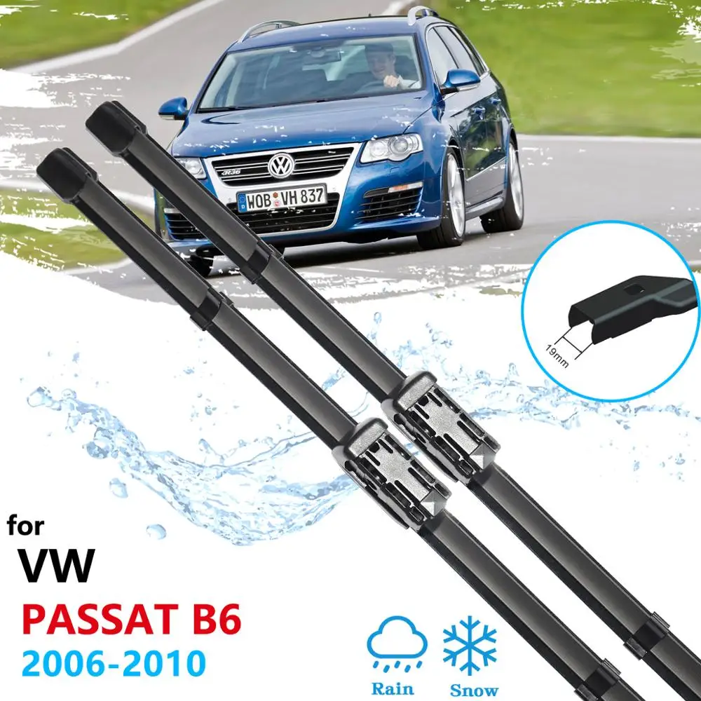 Автомобильный стеклоочиститель для Volkswagen VW Passat B6 2006 ~ 2010 3C лобовое стекло