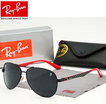 

Rayban 2020 Original Ferrari series Sunglasses UV Protection Lens Eyewear Accessories For Men/Women Sun Glasses NO8313