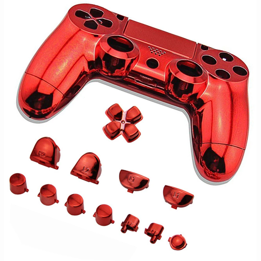 hybride Noodlottig aangrenzend Volledige Plated Controller Set Voor PS4 Controller Bumpers Triggers Dpad  Lb Rb Lt Rt Case Schroevendraaier Vervanging Voor PS4 Controller|Vervangende  onderdelen en toebehoren| - AliExpress