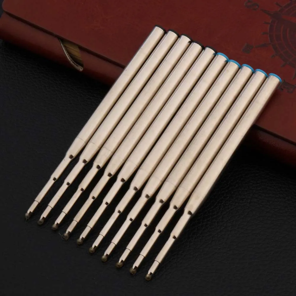 10 recambios de bolígrafo BLUE o 10PC BLACK de buena calidad