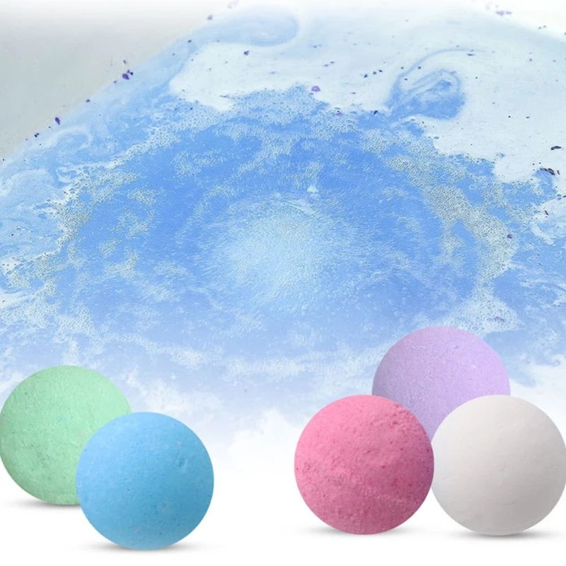 Bombas de baño pequeñas de 20g, 5 uds., para aliviar el estrés, limpiador de ducha de SPA hidratante