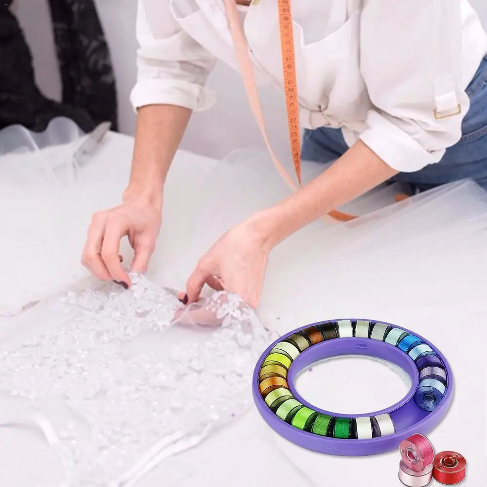 Держатель катушки резиновый держатель катушки DIY швейная машина шпульки кольцо швейные инструменты для игл Ремесленная заставка коробка для хранения
