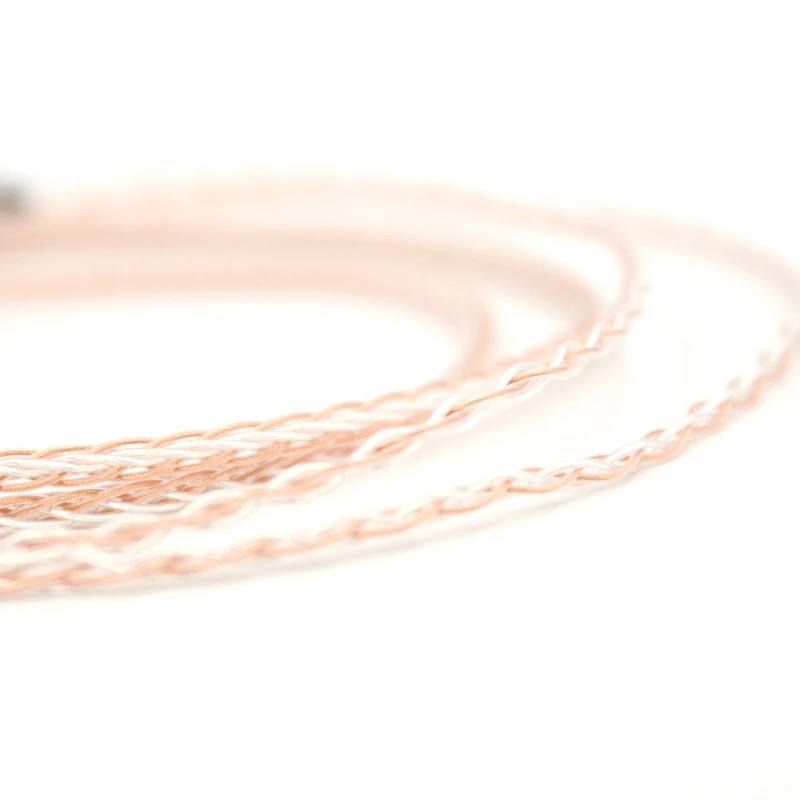 Free shipping 5N OFC copper upgrade audio earphone wire headphone cable for headset HD700