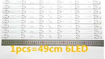 

12pcs LED Backlight strip 6lamp For 50E5DHR 50X5 50E3500 50E6100 Light Bar 5800-W50002-2P00 5800-W50002-0P00 screen RDL500WY