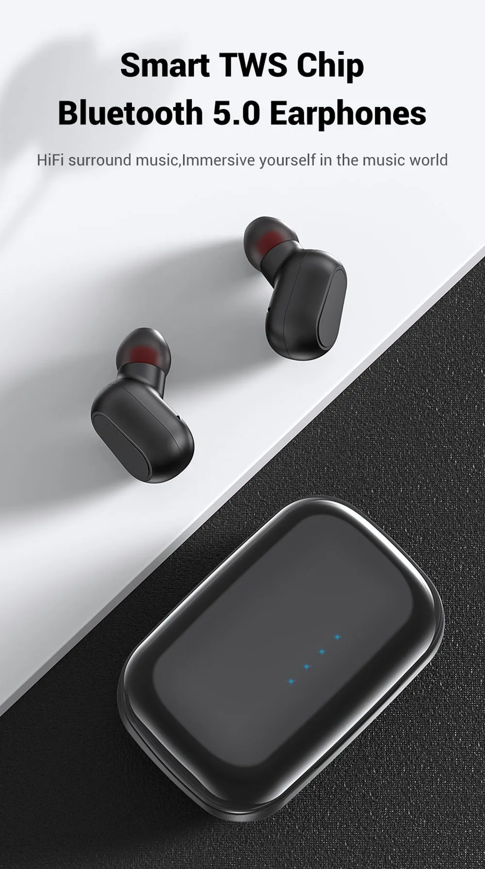 Мини-чехол для наушников TWS L21 Bluetooth 5,0 светодиодный беспроводной дисплей bluetooth-гарнитура с микрофоном для игр и занятий спортом