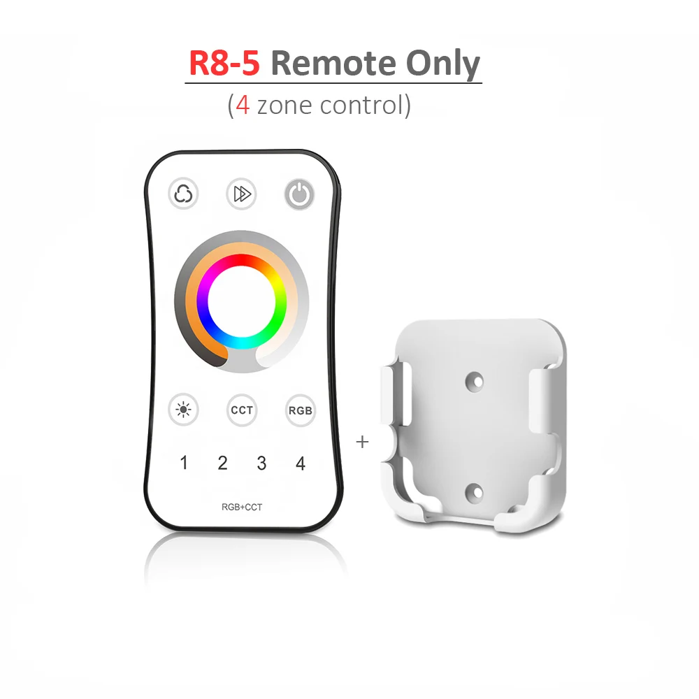 R8-5 Remote Only RGBCCT светодиодный контроллер 12 В 24 В 5CH PWM RF беспроводной пульт дистанционного управления Смарт Wifi контроллер RGBWW для 5050 2835 RGBWW RGBCCT светодиодные полосы V5-M - Цвет: R8-5 Remote Only