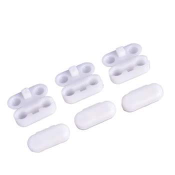 

20pcs Plastic Roller Blinds Pull Cord Connector Curtain Chain Connector for Vertical Blinds Joiners Spare Tool Replacement