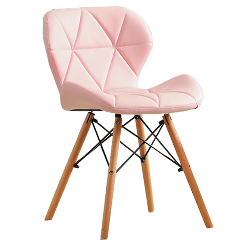 Desk Chair Girl Cute Bedroom Home Leisure Simple Stool Back Makeup Nail Art Net Red Ins Lazy