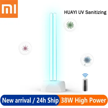 

Original Xiaomi UVC Sterilizing Lamp 38W Power Ozone UV Disinfection Household Ultraviolet Tube Germicidal Light Remote Control