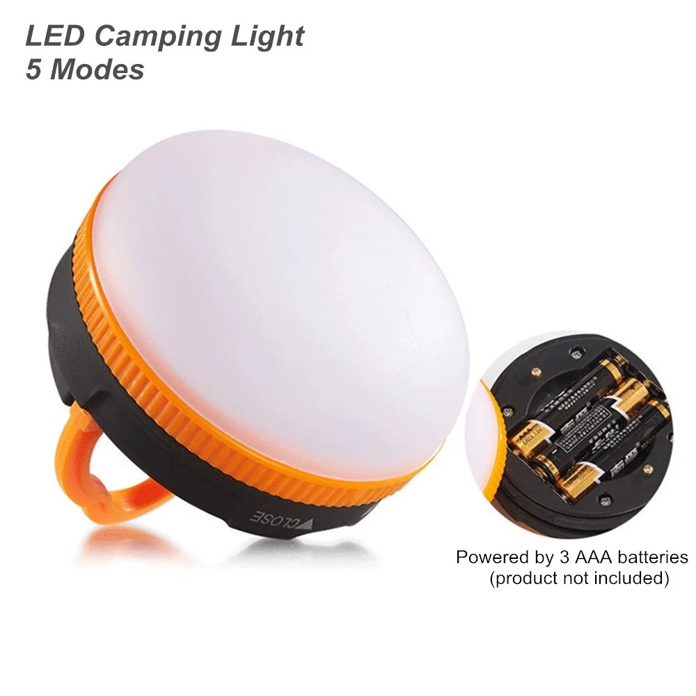 Mini LED Portable Camping Lamp Lantern Night Light Waterproof 3W 5 Modes Warm White Outdoor Emergency Lighting | Лампы и освещение