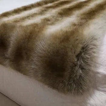 

Faux Fur Blanket, Long Hair Printing Blanket