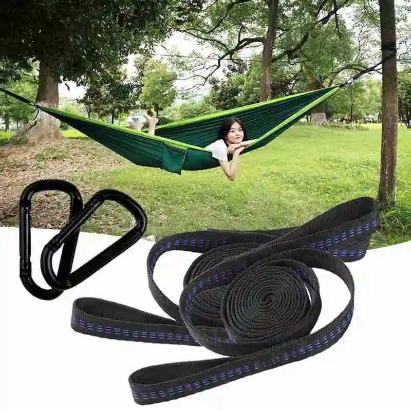 Hammock Strap 200cm Tree Hanging Spare Part Outdoor Camping Load Aerial Outdoor 200KG Hammock Portable Yoga X2T0