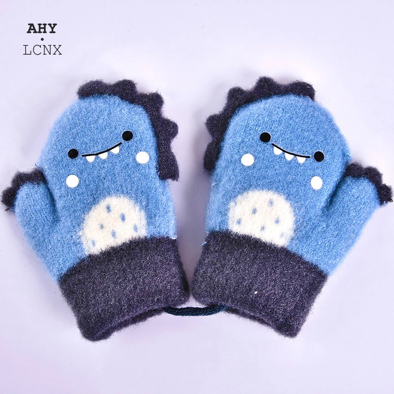 new born baby accessories	 Mitten for Children Rabbit fur Thick Warm Cute Knitted Mittens For 0-2 years Baby New Hanging Neck Winter Glove Soft baby gloves new born baby accessories	