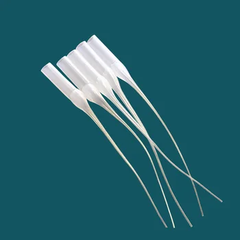 

500pcs For Lab Dispensing Glue Dropping Tube Catheter Adhesive Tool Mouse Tail Bottle Cap Micro Tips Needle Nozzle DIY Jewelry