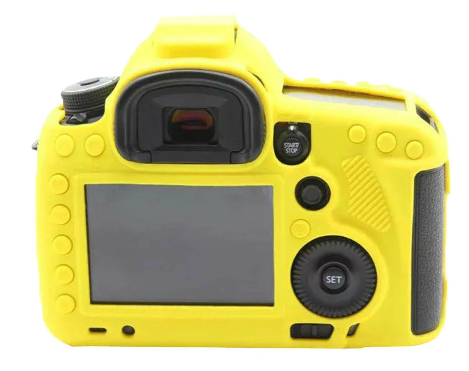 CAENBOO для Canon 5DMark III 5DS 5DSR сумка для камеры Мягкий силиконовый резиновый защитный чехол для корпуса чехол для Canon 5DMark III 5D3 сумка