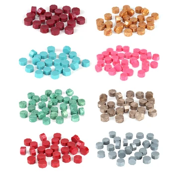 

Vintage Wax Seal Stamp Pills Bead Vintage Craft Decor Card Making Tools for Envelope Wedding Ancient Sealing Wax Grain