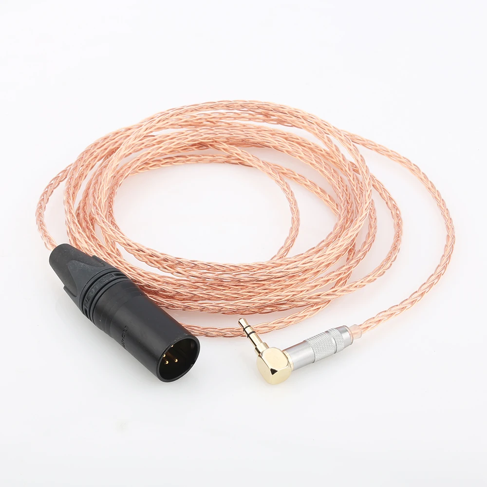 

Audiocrast OCC Copper 4pin XLR Male to 3.5mm Stereo Male Audio Adapter Cable Upgraded cable