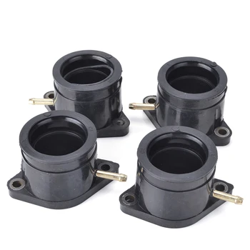 

Motorcycle 4PCS Carburetor Interface Adapter Intake Manifold For Yamaha XJ900 31A XJ900 58L XJ900F 900 4BB 58L 1985-1990