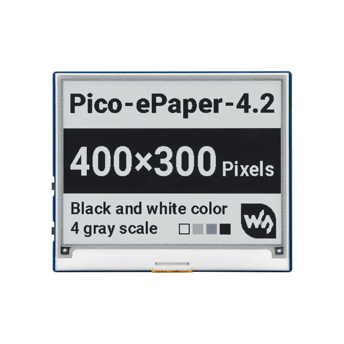 4 2 дюймовый E-Ink модуль дисплея для Raspberry Pi Pico 400 × 300 черный/белый шкалы серого