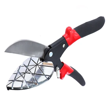 

9-Inch Electrical Trunking Scissors 45 Degrees Woodworking Flanged Pliers Angle Scissors PVC Trunking Buckle Pliers