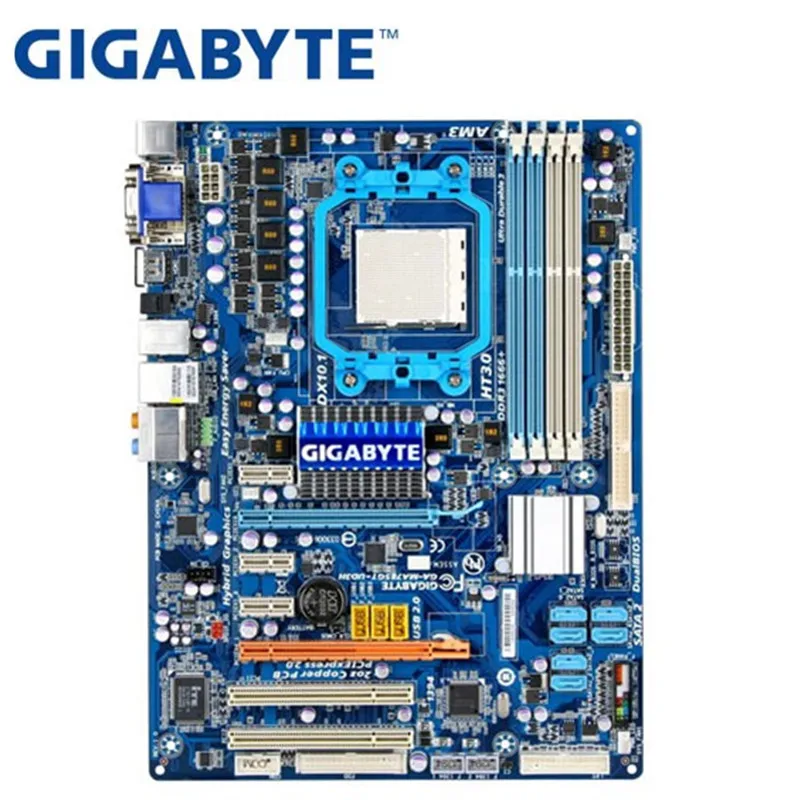 GIGABYTE GA-MA785GT-UD3H настольная материнская плата 785G розетка AM3 для Phenom II Athlon II DDR3 16G материнская плата используется MA785GT-UD3H