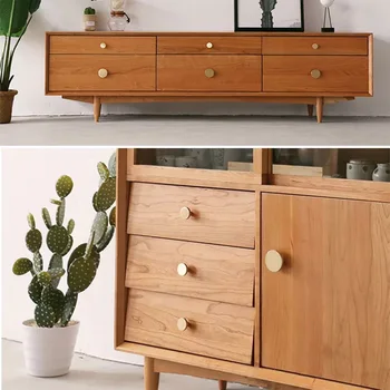 Door Knob Cabinet Furniture Door Cupboard Drawer Nordic Fresh Cabinet Home Kitchen DIY Handles Wardrobe Dresser Pulls Knobs