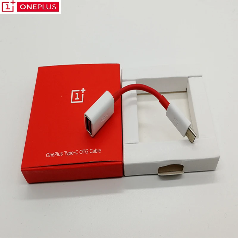 Оригинальный Кабель адаптер OnePlus 7 pro/6t/6/3/3T/5/5T Type C OTG usb c конвертер для передачи
