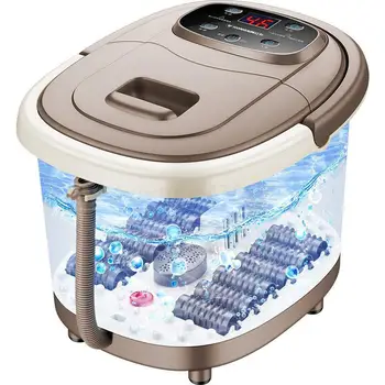 

Foot bath foot bath soaking deep barrel automatic electric heating foot massage pedicure machine home thermostatic plastic