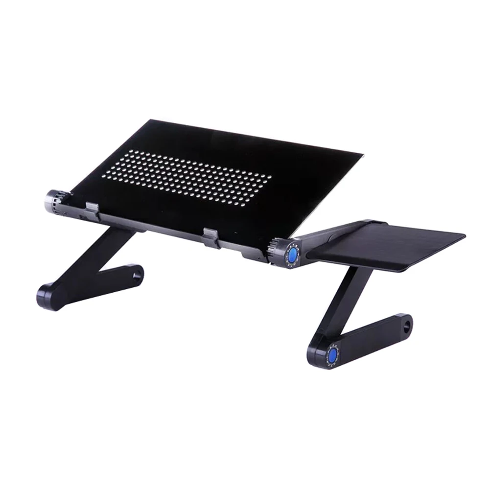 

Laptop Table Adjustable Portable Laptop Notebook Stand Reading Holder with Large Cooling Fan & Mouse Pad H-best