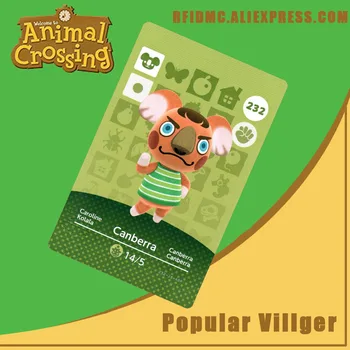 

232 Canberra Animal Crossing Card Amiibo for New Horizons