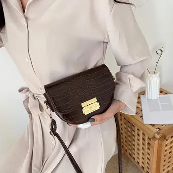 

Hot Sale Handbags Multi-function Solid Color Women Retro Shoulder Bags PU Leather Money Purse Classic Mini Messenger Handbag