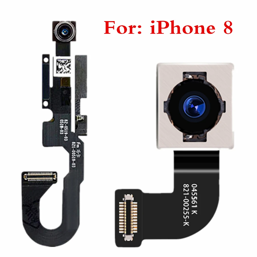 FrontBackCameraFlexForAppleiPhone8MainrearCameraFlexFor