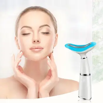 

Neck Lifting LED Therapy Device Face Lifting Tool Vibration Reduce Chin Skin Device Double Remove Anti-Wrinkle Tighten P8X2