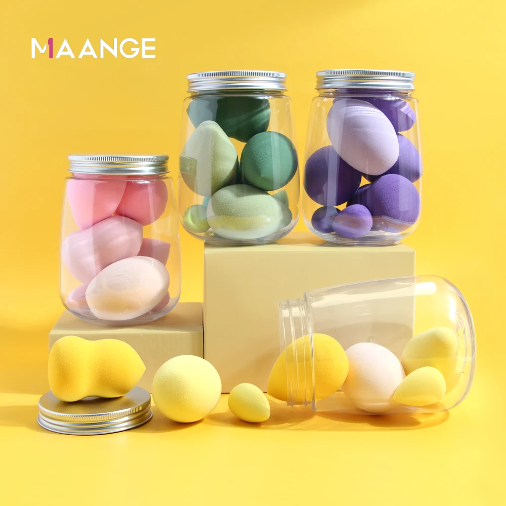 Спонж для макияжа MAANGE Pro 2/7/8 шт. супермягкий косметический спонж нанесения пудры