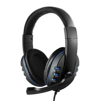 

3.5Mm Wired Gaming Headphones Over Ear Game Headset Noise Canceling Earphone With Microphone Volume Control