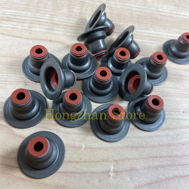 16PCS Engine Seal Valve Stem For Chevrolet Aveo Sonic Cruze Opel Zafira Vauxhall Pontiac G3 Opel Astra 24409815 24405819 o ring seal set rubber seal ring engine transmission seal
