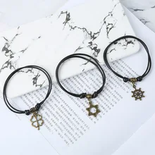 Модная подвеска с геометрией ручной работы ножной браслет креативный простой ножной браслет, сделанный своими руками студентов простой бубенец ножной браслет аксессуары