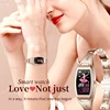 1.14 Inch Full Touch Screen Woman Smartwatch with Women's Menstrual Cycle Reminder Real Blood Oxygen long standby Smart Watch 4
