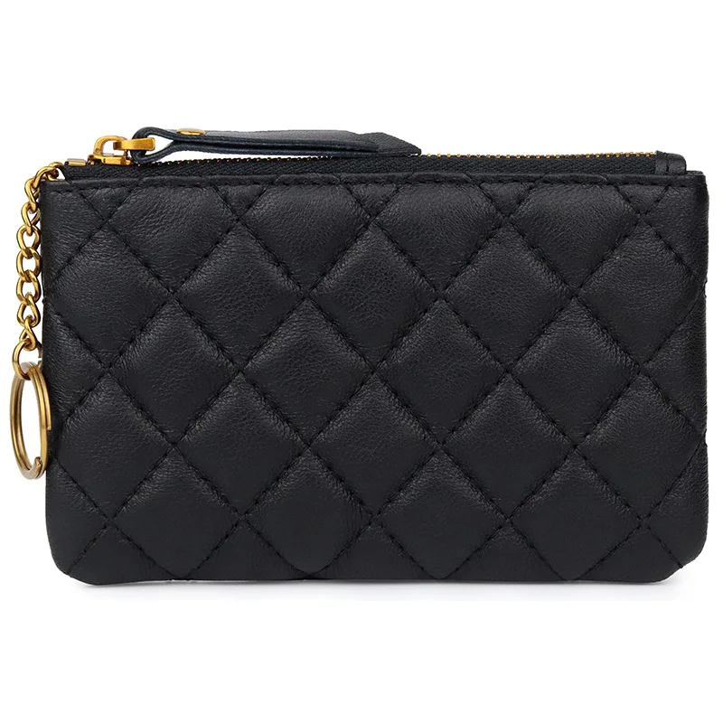 Новый овчины портмоне Женская Ручная клавиша чехол Linggra цепи мини | Багаж и сумки