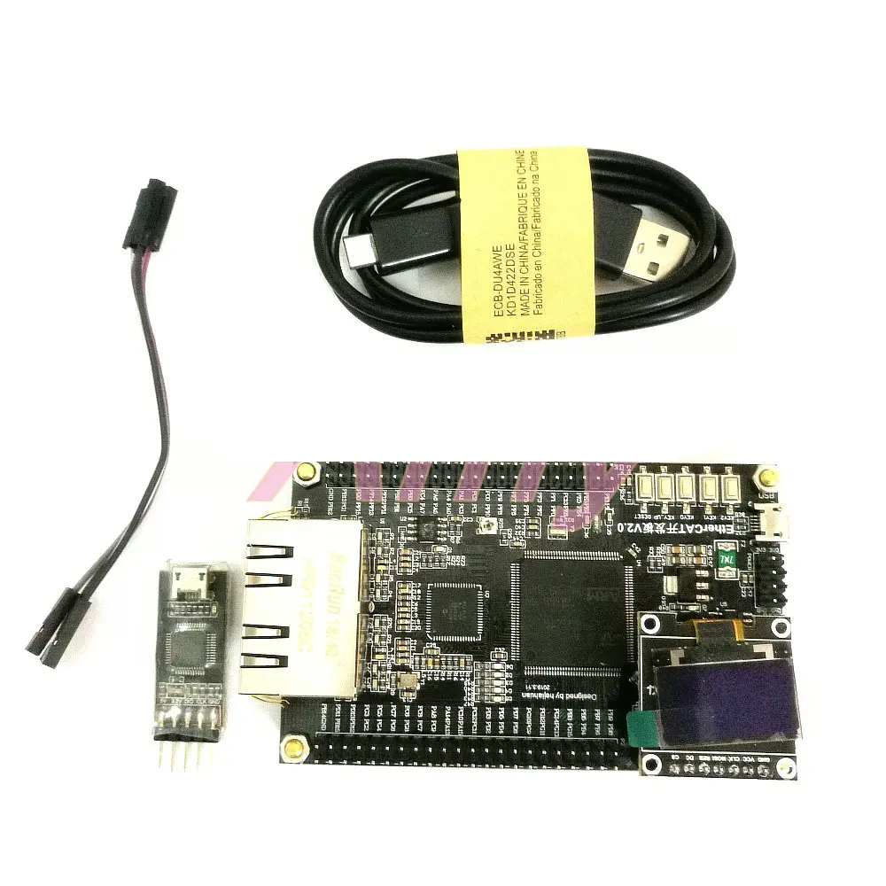 Ethernet Cat/LAN 9252/STM32F407/CANOPEN/CIA402/макетная плата/обучающая плата