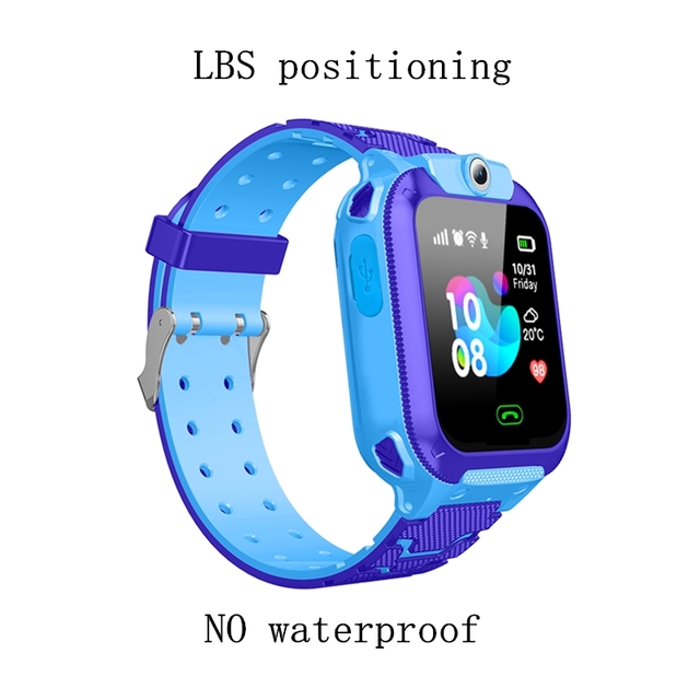 Tracking Children Smart Watch LBS Location Multifunction Wristwatch Camera Waterproof Kids Baby 2G SIM Phone Clock Gift